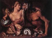 GHEYN, Jacob de II Neptune and Amphitrite df oil painting